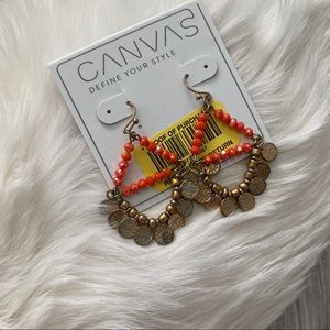 NWT ✨Beaded earrings